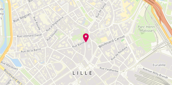 Plan de Petit Bateau, 54 Rue de la Grande Chaussée, 59000 Lille