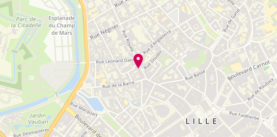 Plan de Les Cousines de Léon, 25 Rue Royale, 59000 Lille