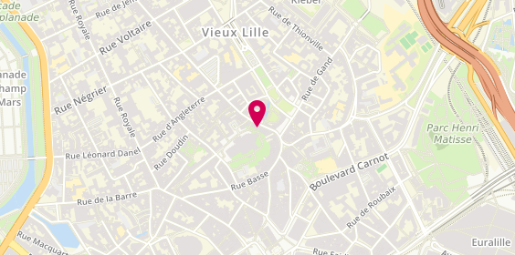 Plan de Bérénice, 23 Rue de la Monnaie, 59000 Lille