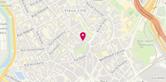 Plan de Gabiano, 19 Rue de la Monnaie, 59000 Lille