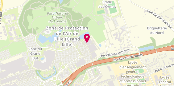 Plan de Intersport Lomme, Zone d'Activité Commerciale Du
Rue du Château d'Isenghien, 59160 Lille