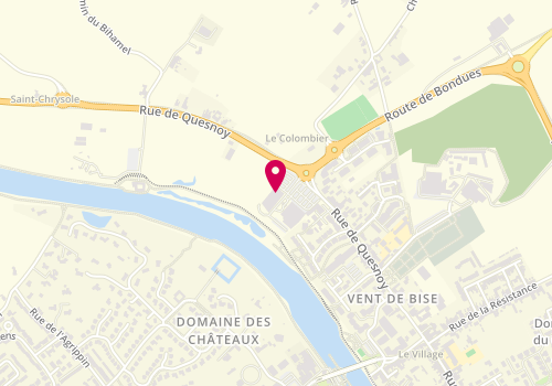 Plan de Chauss'Expo, Rue de Quesnoy, 59118 Wambrechies