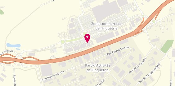 Plan de Chausséa, Zone Inquetrie Centre Commercial Auchan, 62280 Saint-Martin-Boulogne